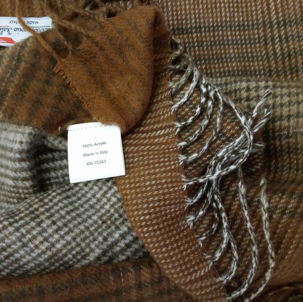 Men's italian scarf